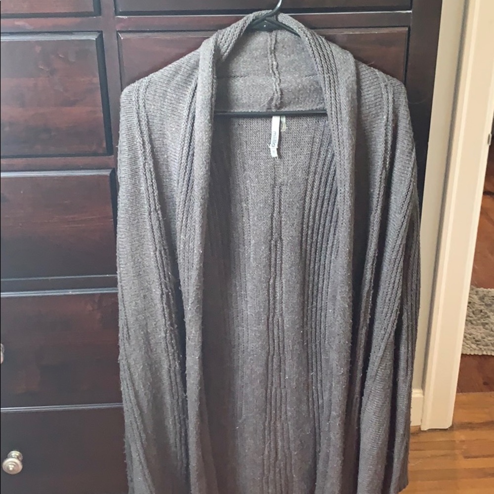 Dark grey/charcoal cardigan